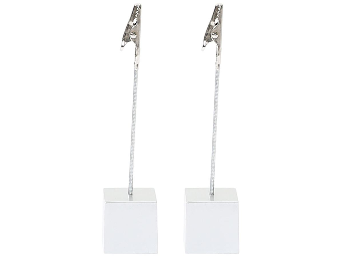 I AM CREATIVE Krokodilklammer 4100.13 mit Sockel , 2 Stück (7613295186774)