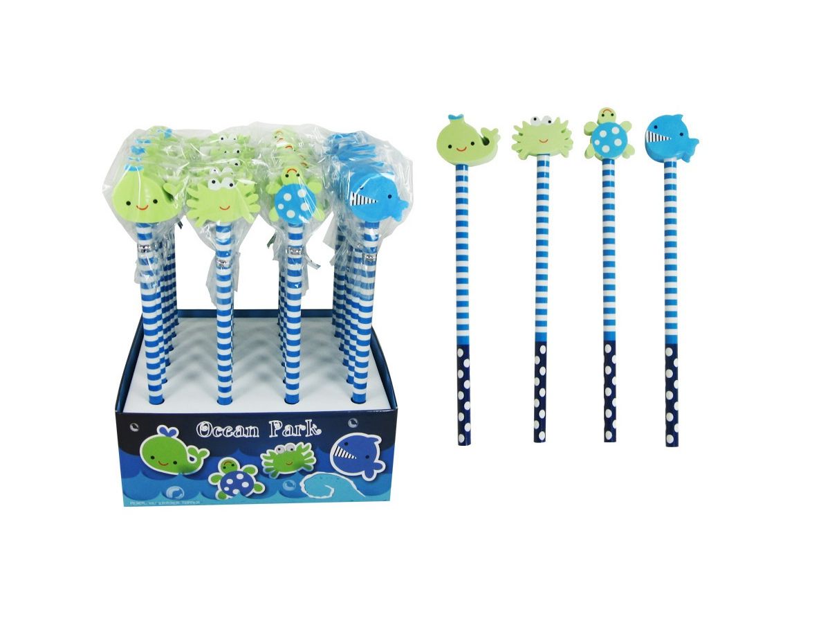 ROOST Matita animale marino REA-990-REA Gomma, 4 ass. (7612532057334)