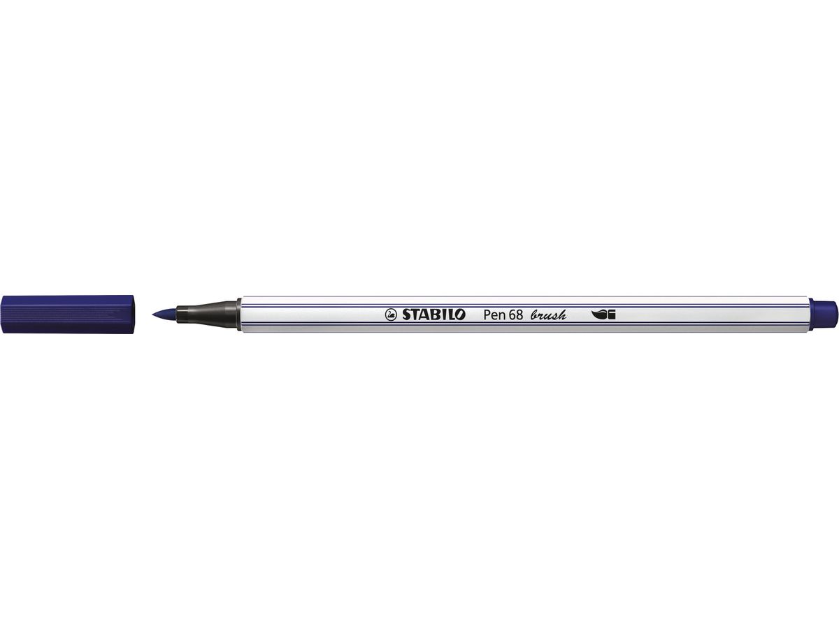 STABILO Fasermaler Pen 68 Brush 568/22 preussischblau (4006381545730)