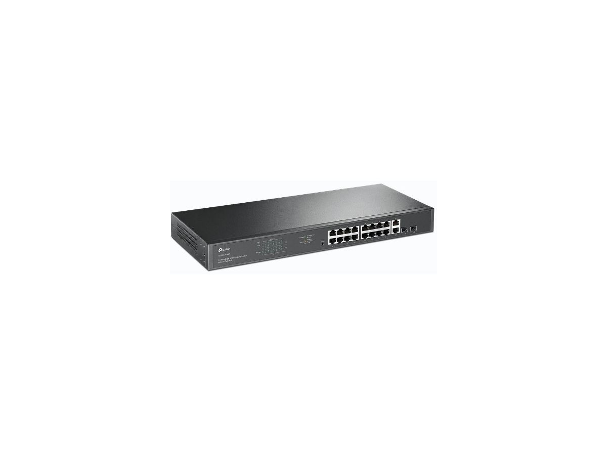 TP-LINK 18-Port Gigabit Rackmount TL-SG1218MP Switch with 16-Port PoE (6935364072155)