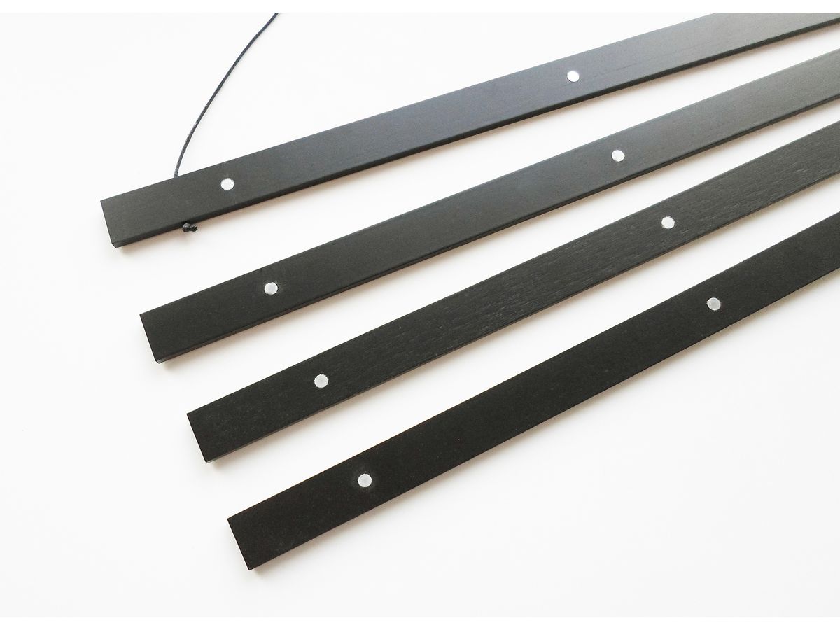 DEBEX Bornier poster 41x2cm LBMG noir, magnetique (7611195374253)