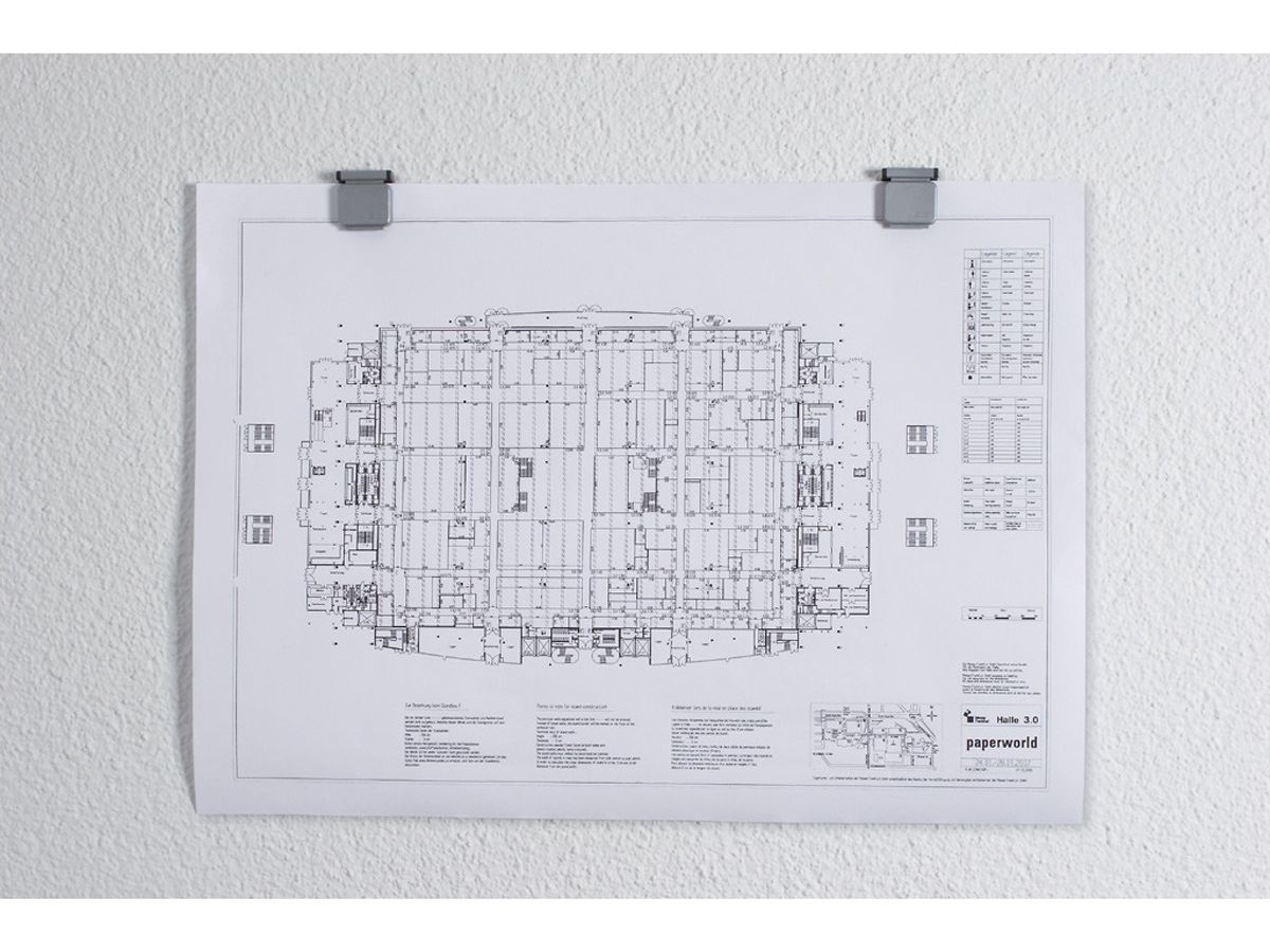 MAUL Magnetclip S 3,6x4cm 1.62 blau (4002390022699)