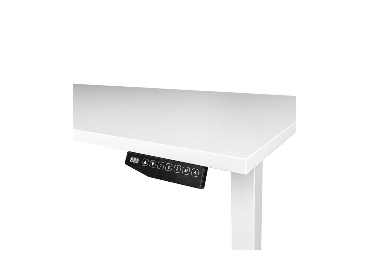 CONTINI Bürotisch ET225E 180x80cm 103665 grau/weiss (9470103665009)