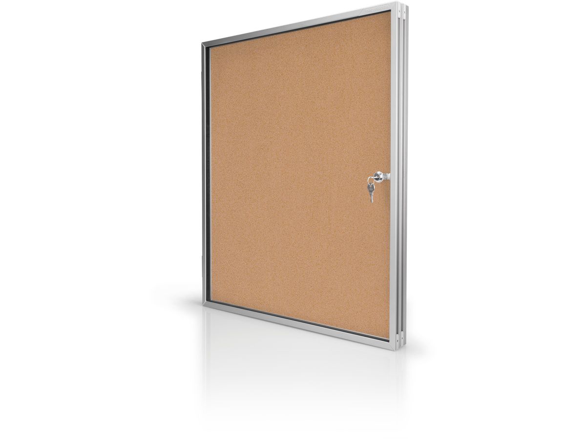 MAGNETOPLAN Schaukasten SP 1120x1085x40mm 1215324 Indoor, Kork 12x A4 (4013695034638)