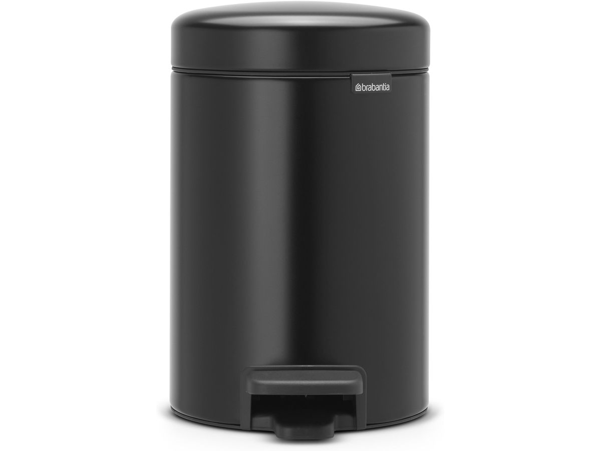 BRABANTIA Treteimer NewIcon 113321 3 Liter schwarz (8710755113321)