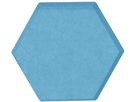 SUONO Wandelement 16x14x5cm 3116.M09.3700 TILES 3D, HEXA, blau 10 Stk. (7640439764994)