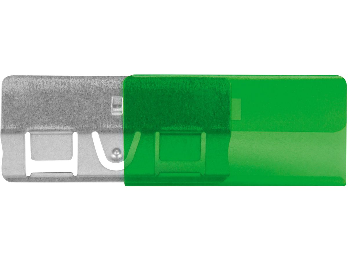 BIELLA Manchons transparent 60x30mm 27360230U vert 25 pcs. (7611365219100)