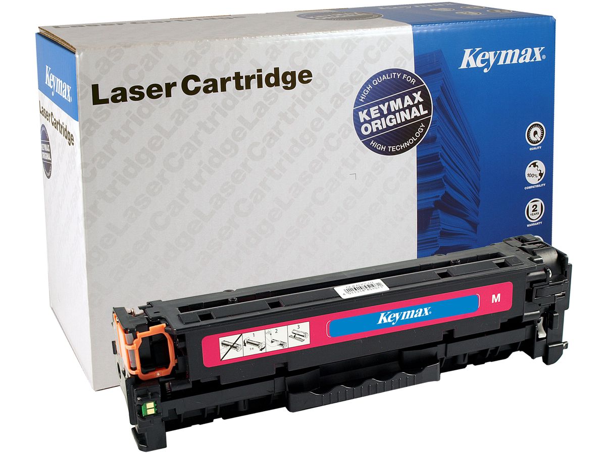 KEYMAX RMC Cartouche toner magenta CRG 718MKEY p.Canon LBP 7200 2800 p. (4016807187383)