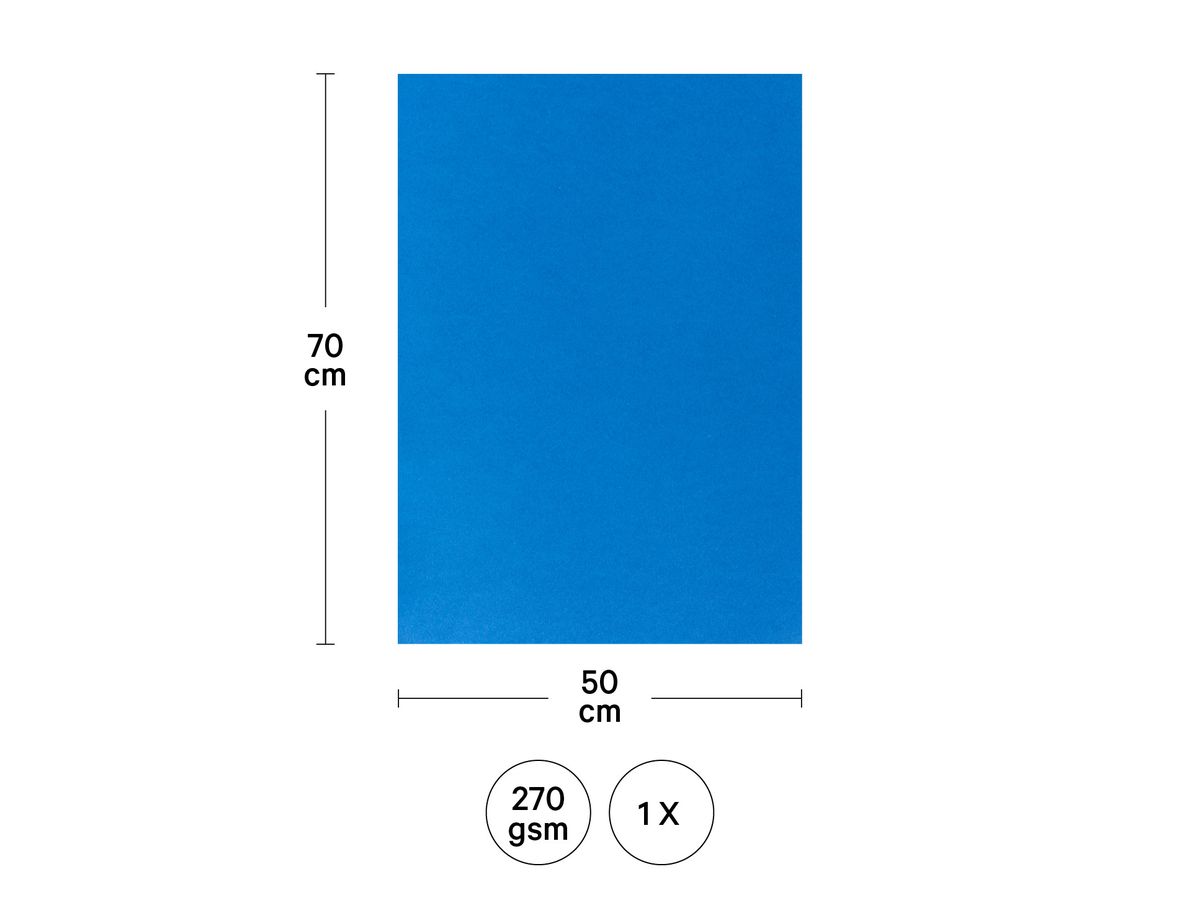 I AM CREATIVE Carton photo 50x70cm 2902498305 270g, jaune soleil (8714677254292)