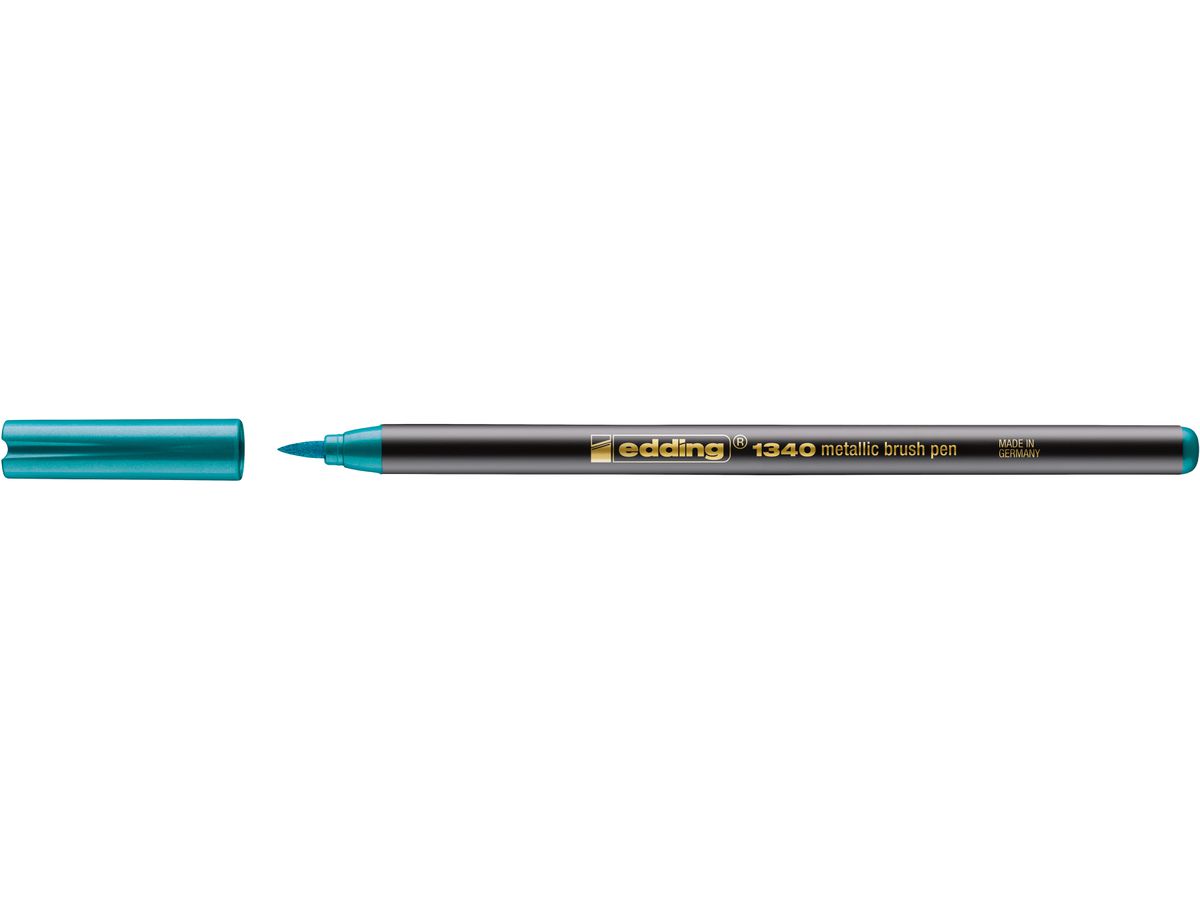 EDDING Brushpen 1340 004723-074 Metallic verde (4057305046369)