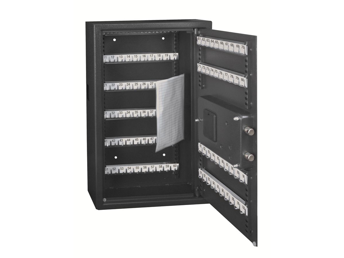 RIEFFEL SWITZERLAND Caisse clés VT-SE gris VT-ST 100 SE 55x35x13cm 100 crochets (7630010413366)