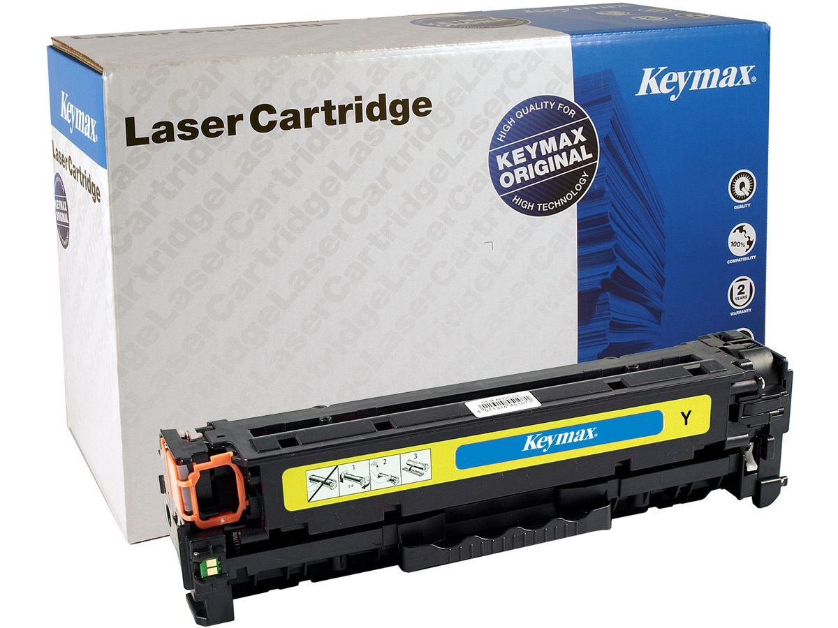 KEYMAX RMC Cartouche toner yellow CRG 718YKEY p.Canon LBP 7200 2800 p. (4016807187390)