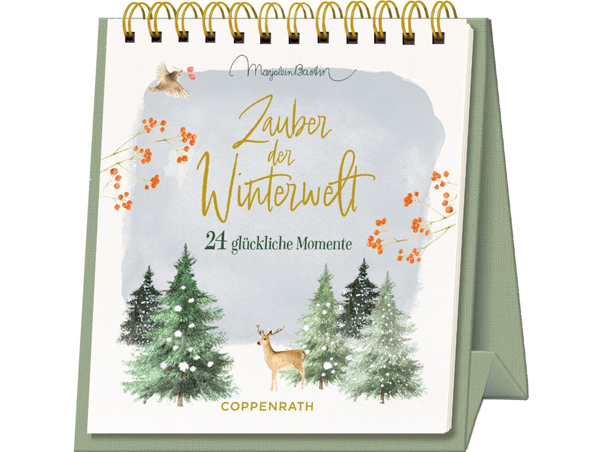 COPPENRATH Calendrier table 12.5x14.5cm 64778 Magie du monde hivernal (9783649647782)