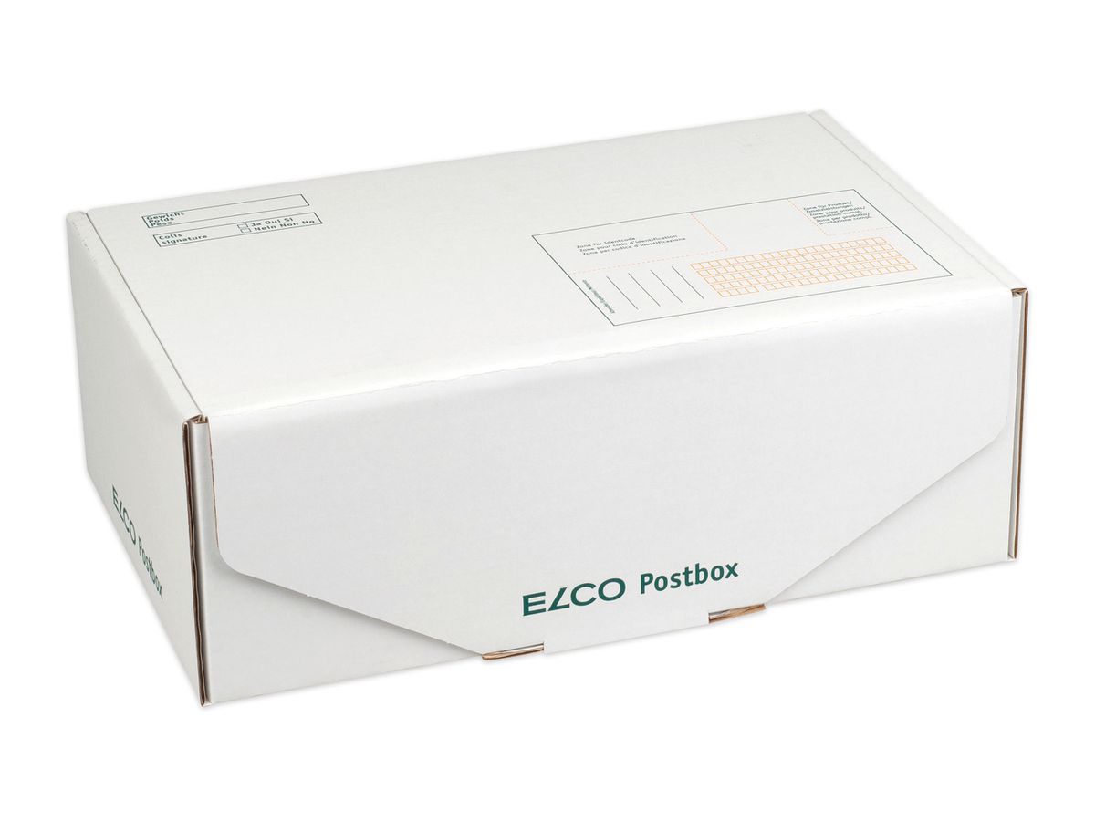 ELCO Postbox 322x211x120mm 28803.10 weiss 5 Stück (7610425878301)