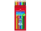 FABER-CASTELL Matite colorate Grip 112412 12 colori (4005401124122)