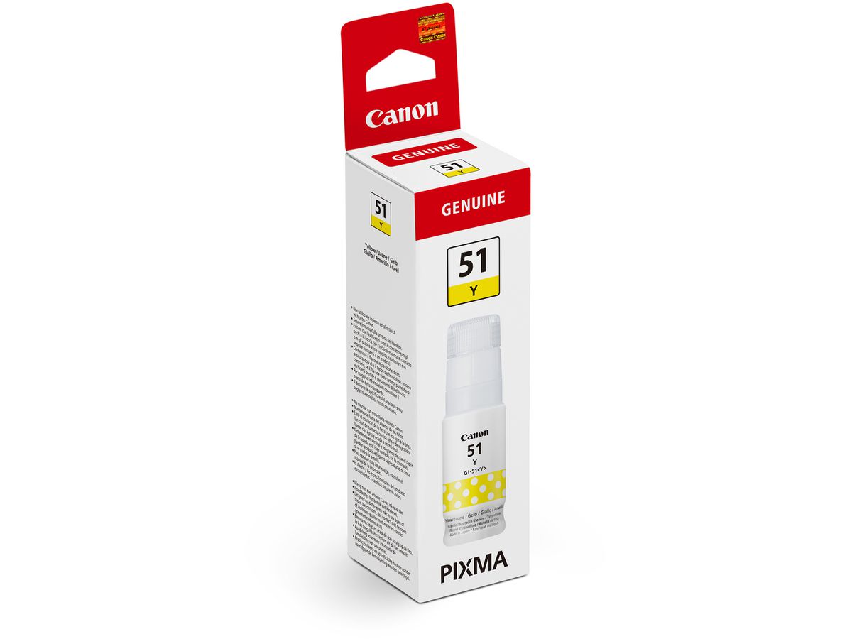 CANON Flacone d'inchiostro magenta GI-51Y PIXMA G2520/G2560 70ml (4549292169867)