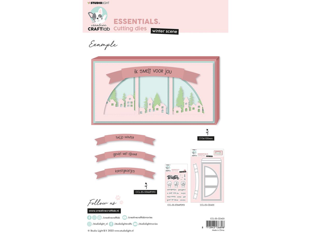 SIZZIX Fustella tagl. 21.2x14.2x0.1cm CD423 Foderato fine 1 pz. (8713943136898)