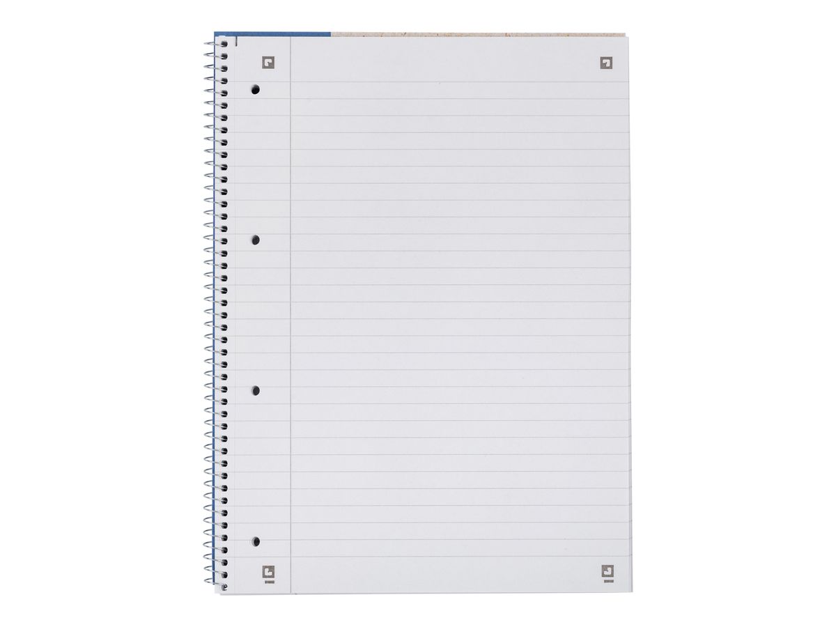 OXFORD Collegeblock Recycling A4 400159370 rigato, 90g 80 fogli (4006144042025)