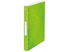 LEITZ Classeur à anneaux WOW PP A4 4258-00-54 vert 25mm (4002432123322)