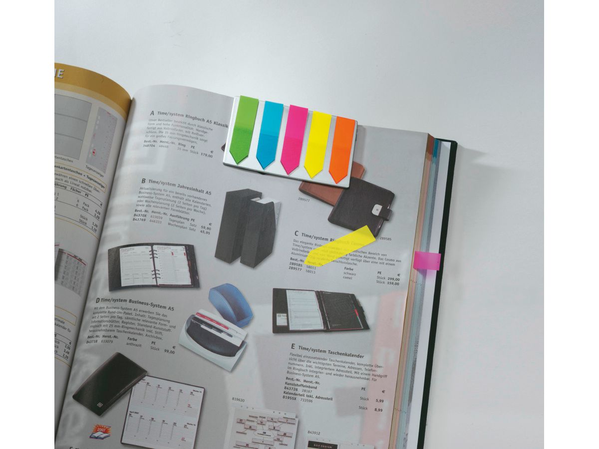 SIGEL Notes 12x50mm HN611 5 colori ass. 125 fogli (4004360908828)