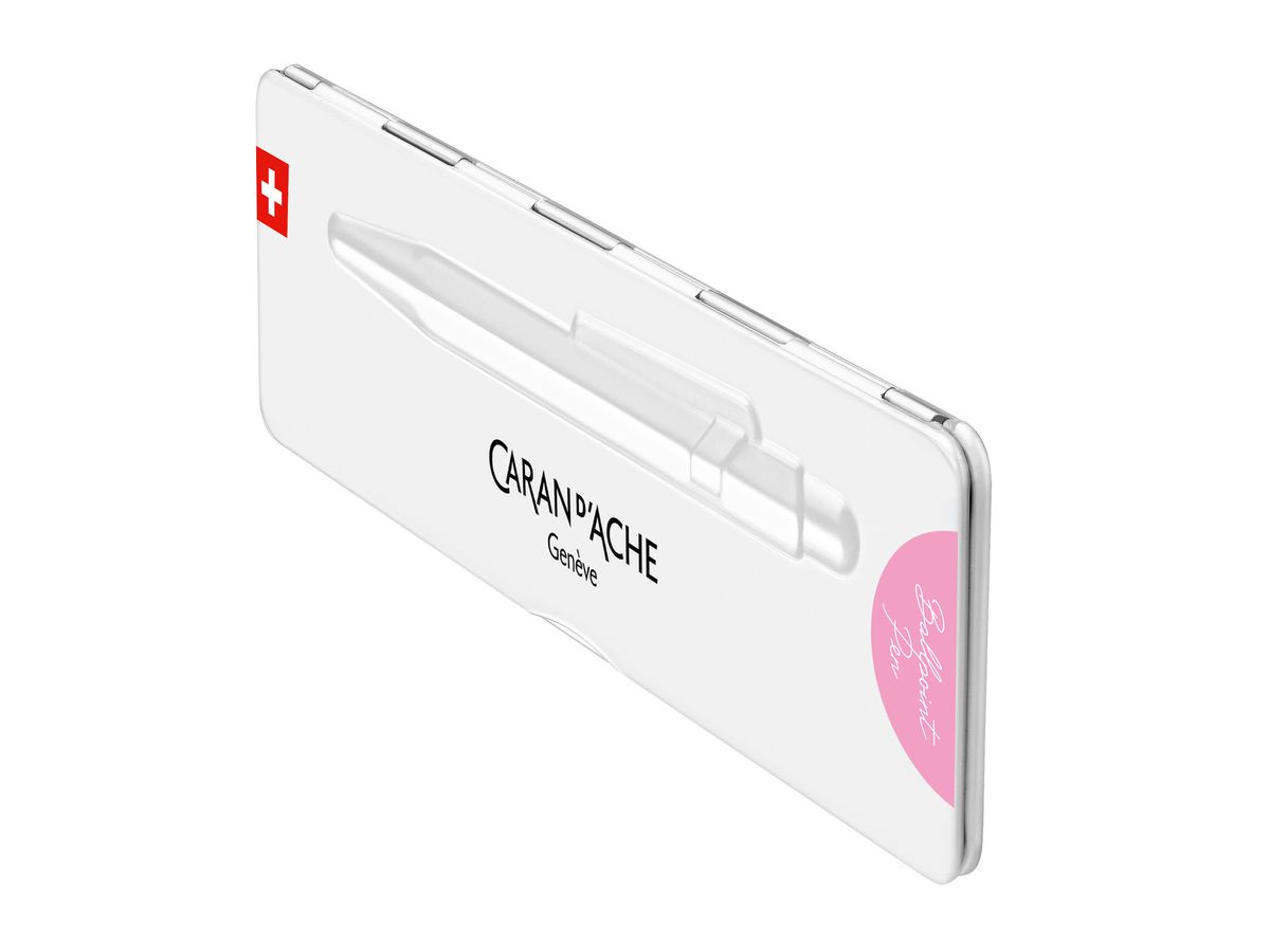 CARAN D'ACHE Penna sfera 849 Colormat-X 849.591 rosa, Slimpack (7630002351768)