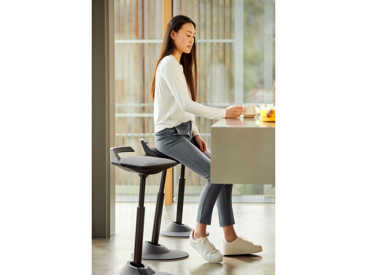 AERIS Tabourets de bar Muvman 311STGRCM02 gris/gris, Industry (4250200413506)