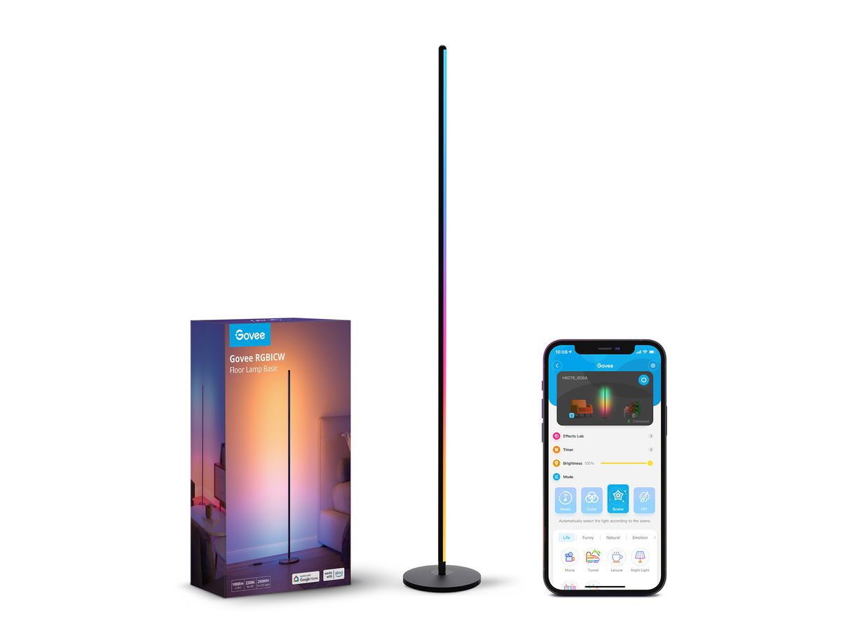 GOVEE Lampadaire Smart Corner H6076312 noir (6974316991090)