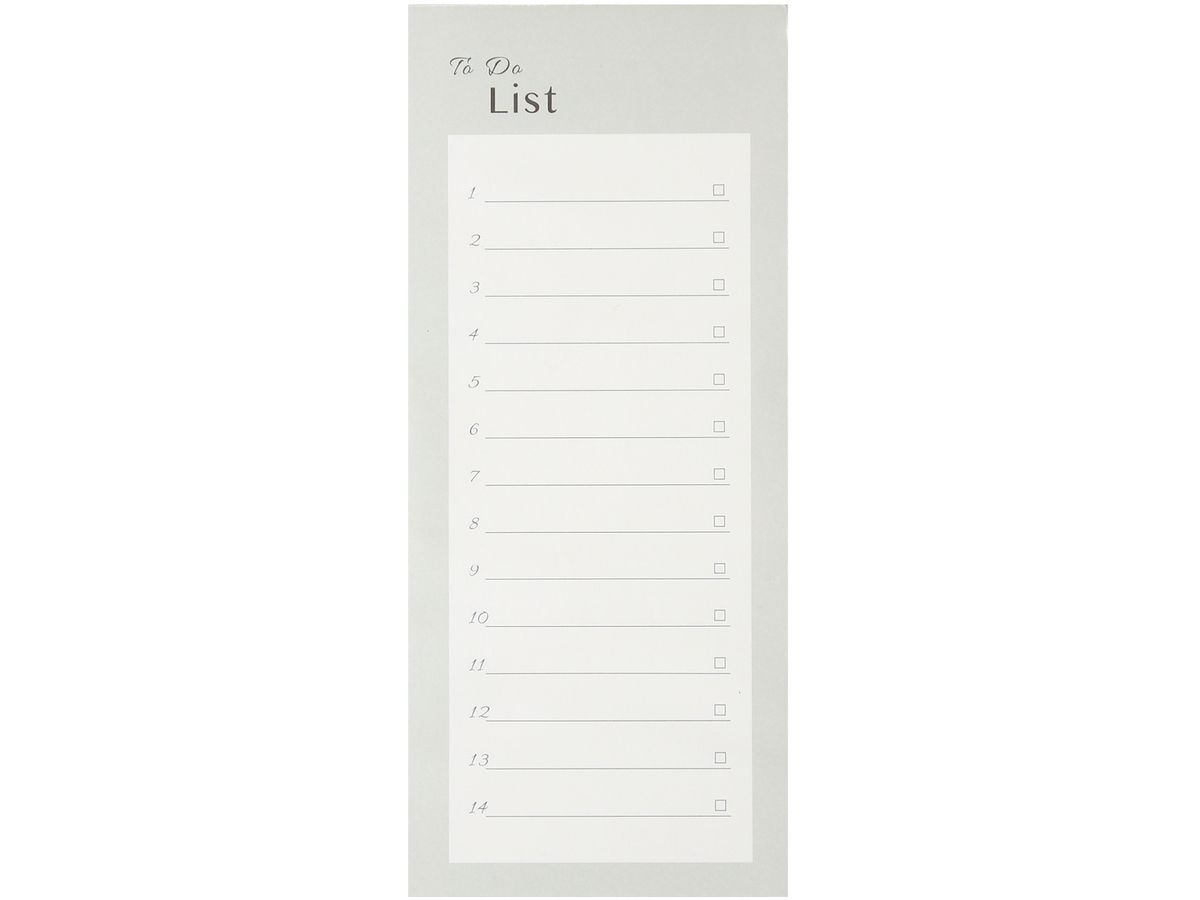 I AM CREATIVE To Do Liste 9x21cm 4005.37 grün 80 Blatt (7611983211951)