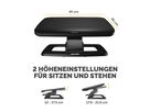 FELLOWES Fussstütze Hana LT 100016998 schwarz (0043859796106)