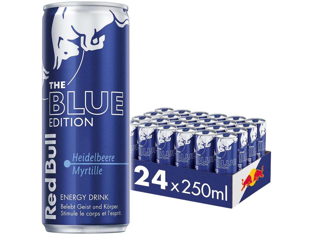RED BULL Energy Drink Alu RC38803 Blue Edition 25 cl, 24 Stk. (9002490219048)