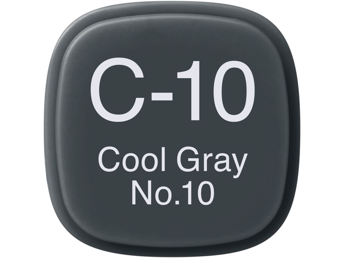 COPIC Marker Classic 2007585 C-10 - Cool Grey No.10 (4511338000113)