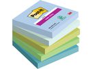 POST-IT Bloc Super Sticky Oasis 654-5SS-OAS 5-couleurs, 5x90 flls. 76x76mm (4054596924284)