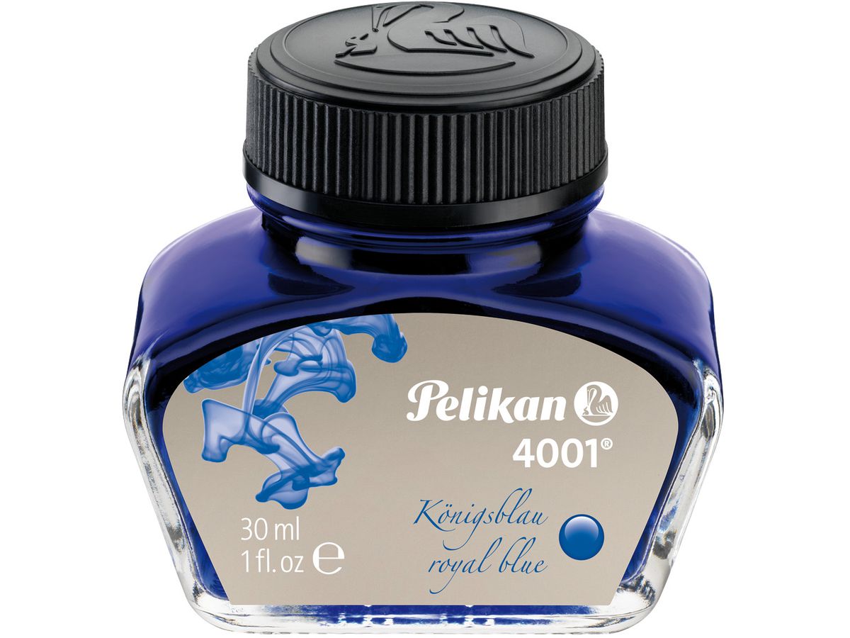 PELIKAN Encre 4001 30ml 301010 bleu roi (4012700301017)