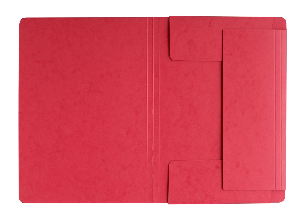 PAGNA Cartelle elastici A4 24007-01 rosso 3 lembi (4013951004931)