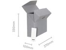 BIELLA Boîte d'archives A4 26041000U gris 27x10x33cm (7611365218233)