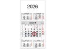 BÜHNER Calendrier de 5 mois 2026 M5TF-R-Block ML 30x59cm (4260256370333)