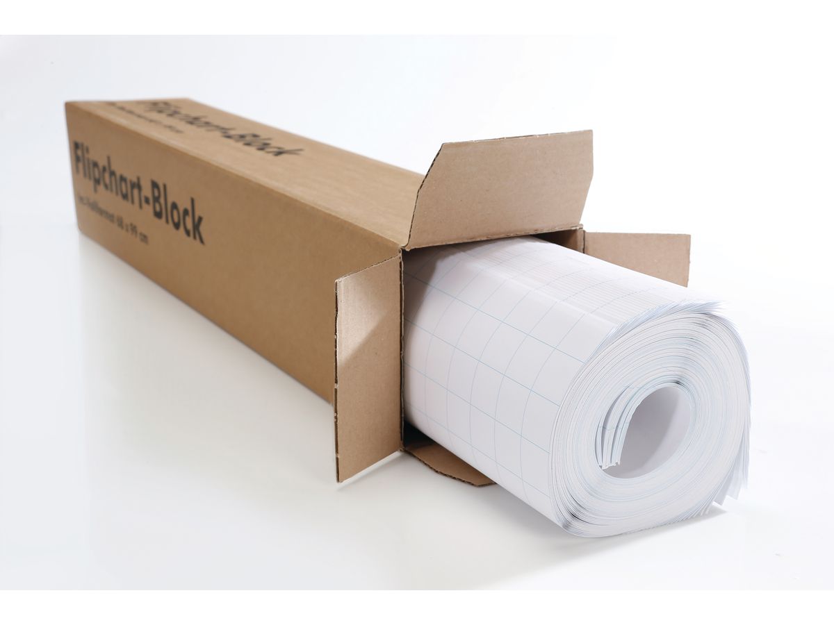 DAHLE Papier Flipchart 68x99cm 95037-20978 quadrillé, 25mm PEFC 5 pcs. (4007885950372)