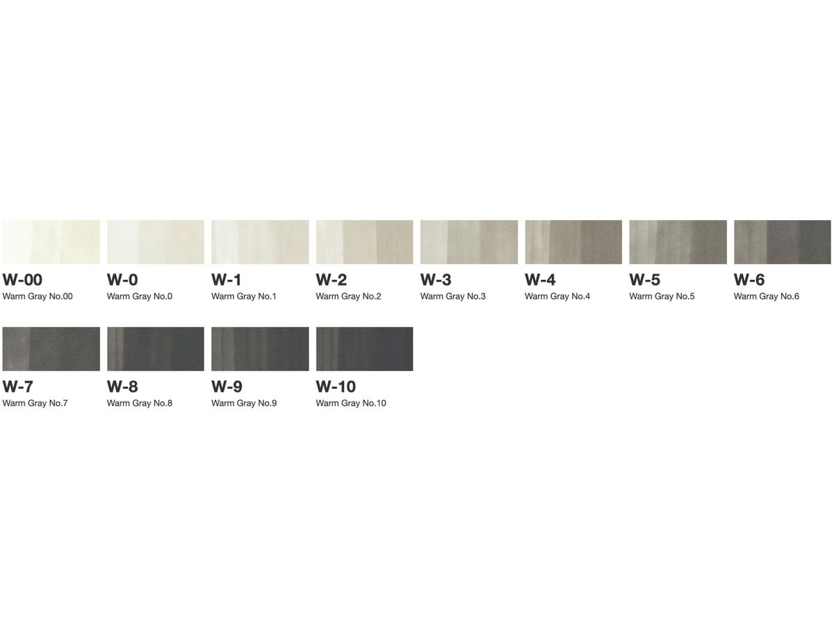 COPIC Marker Sketch 21075954 Grau-Set WG, 12 Stück (4511338063132)