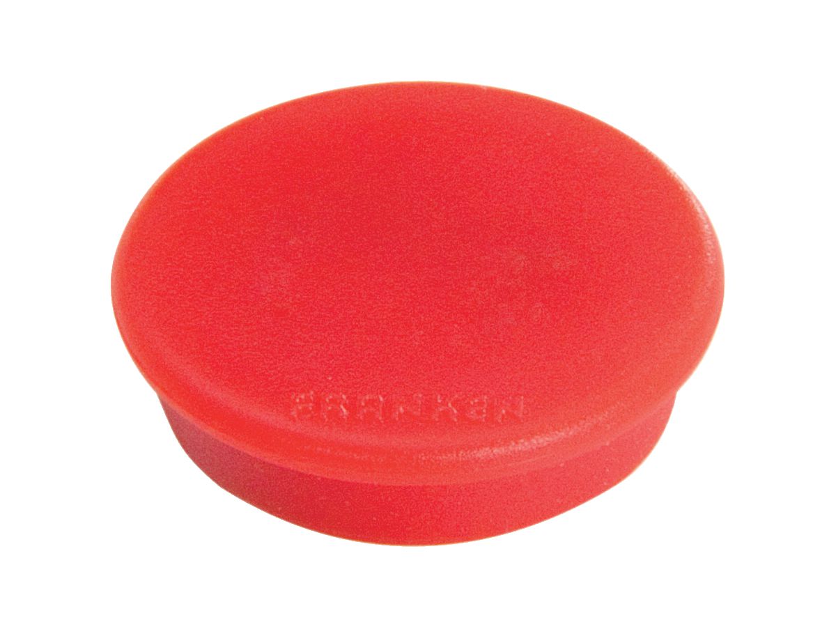 FRANKEN Magnete 32mm HM30 01 rot 10 Stück (4016946052115)