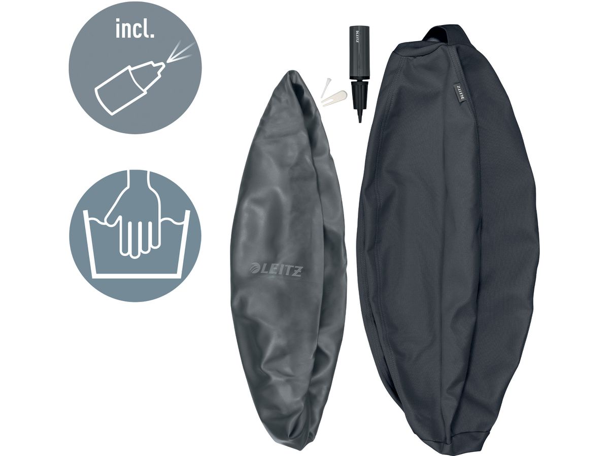 LEITZ Balle assise Ergo Active 65cm 6542-00-89 gris (4002432134779)