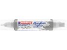 EDDING Acrylmarker 5400 double liner 5400-923 silver (4057305028181)