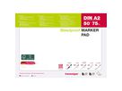 TRANSOTYPE Marker pad A2 25003 75g, blanc 50 feuilles (4013695265162)