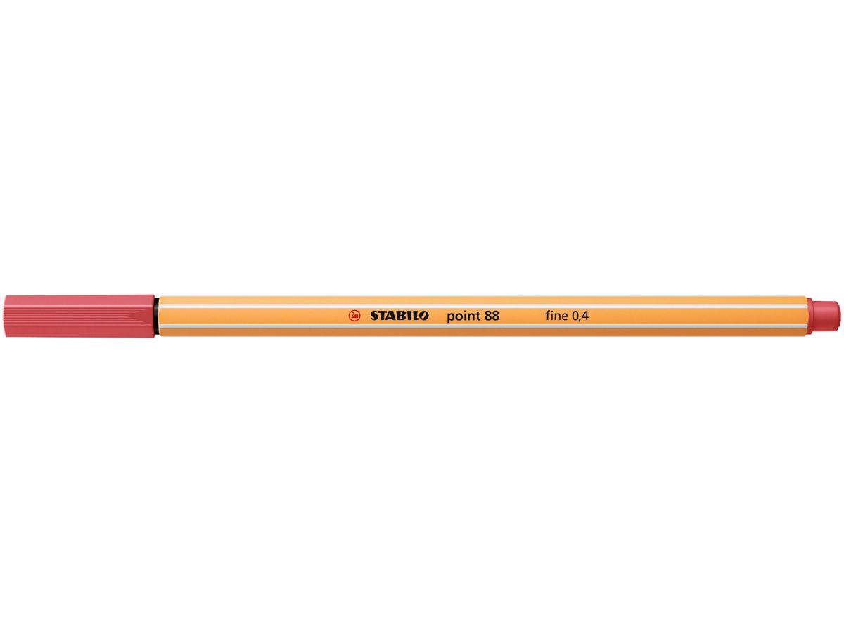 STABILO Fineliner Point 88 0.4mm 88/47 rusty red (4006381574723)