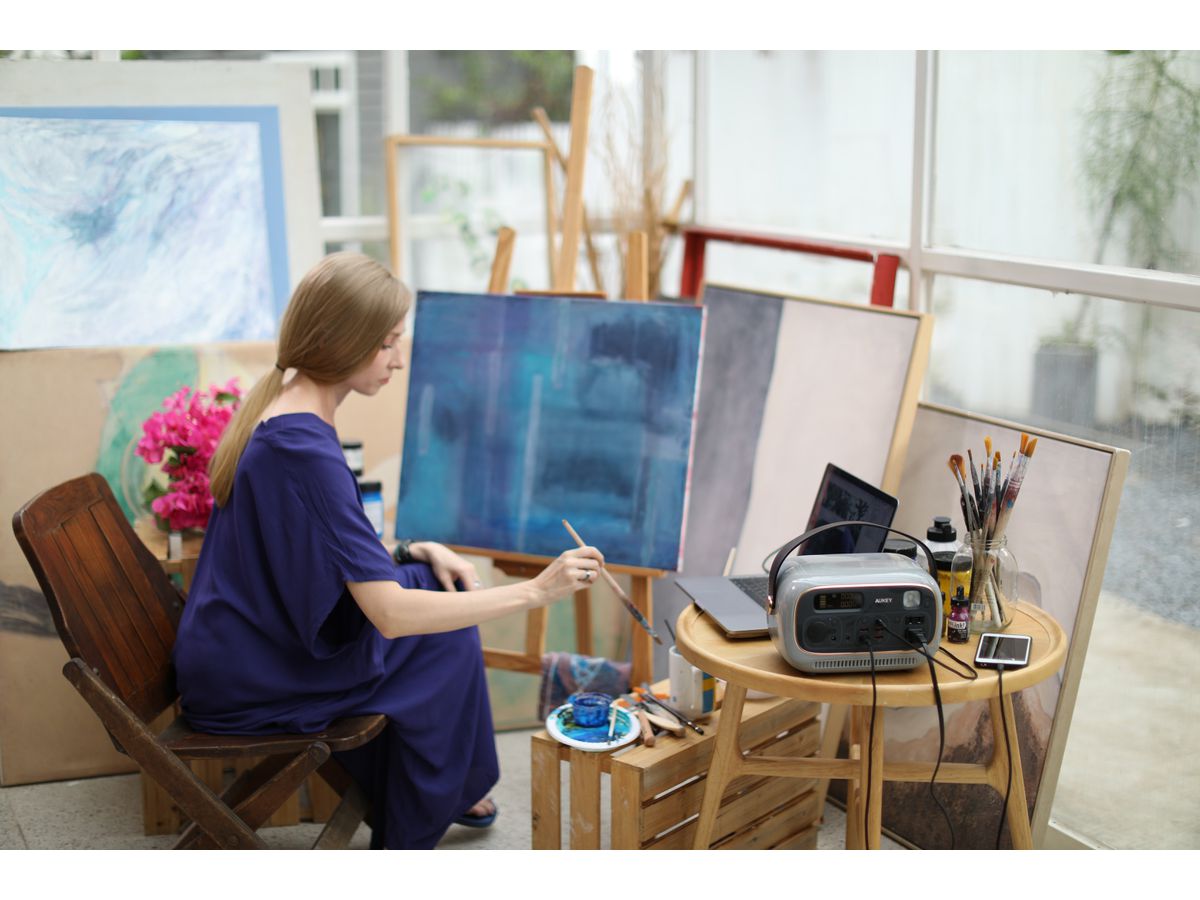 AUKEY PowerStudio Station 300 RE 03-GREY 297WH, 82500 mAh (0600310698159)