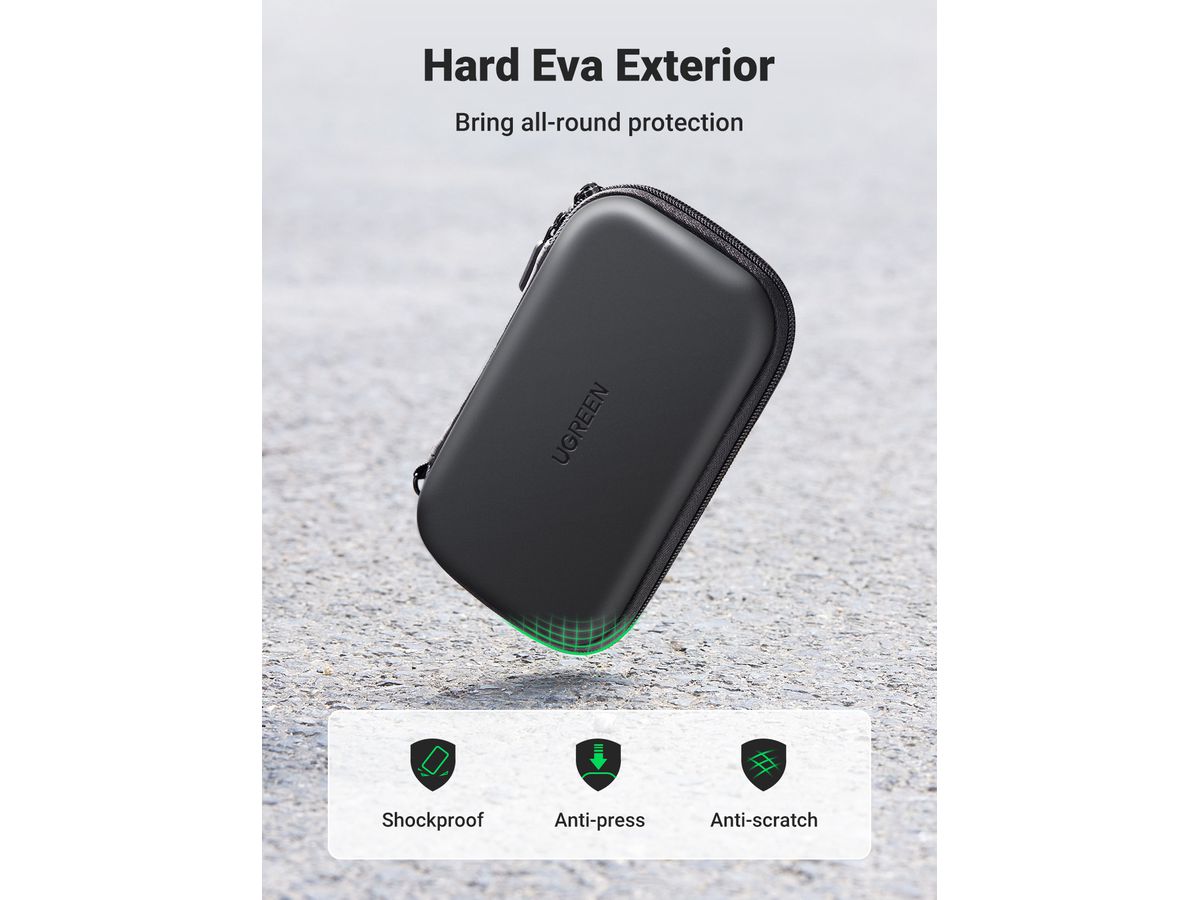UGREEN Multi-functional Storage Bag 40707 Hard Disk&Access.smale size (6957303847075)