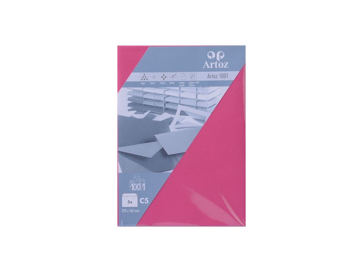 ARTOZ Couverts 1001 C5 107394184 100g, fuchsia 5 Stück (7612450704990)