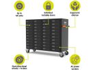 PORT Charging Cabinet Indiv.Doors 901969 40 Tablets/Notebooks (3567049019693)