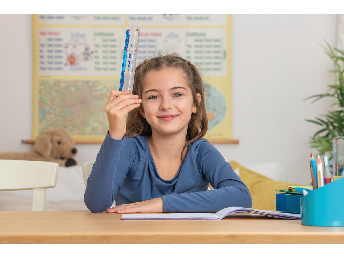 PELIKAN Règle Griffix 15cm 822275 transparent (4012700822277)