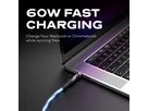 STATIK PowerPivot Pro, Glowing LED PUP-0465-6FT-CC USB-C to C, 2m 100W (0810024055616)