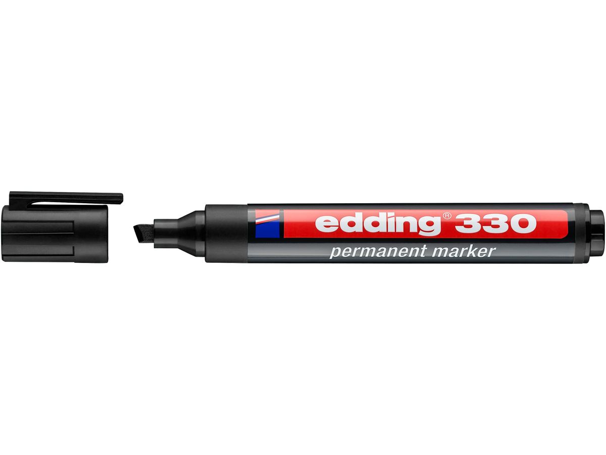 EDDING Permanent Marker 330 1-5mm 330-001 schwarz (4004764390793)